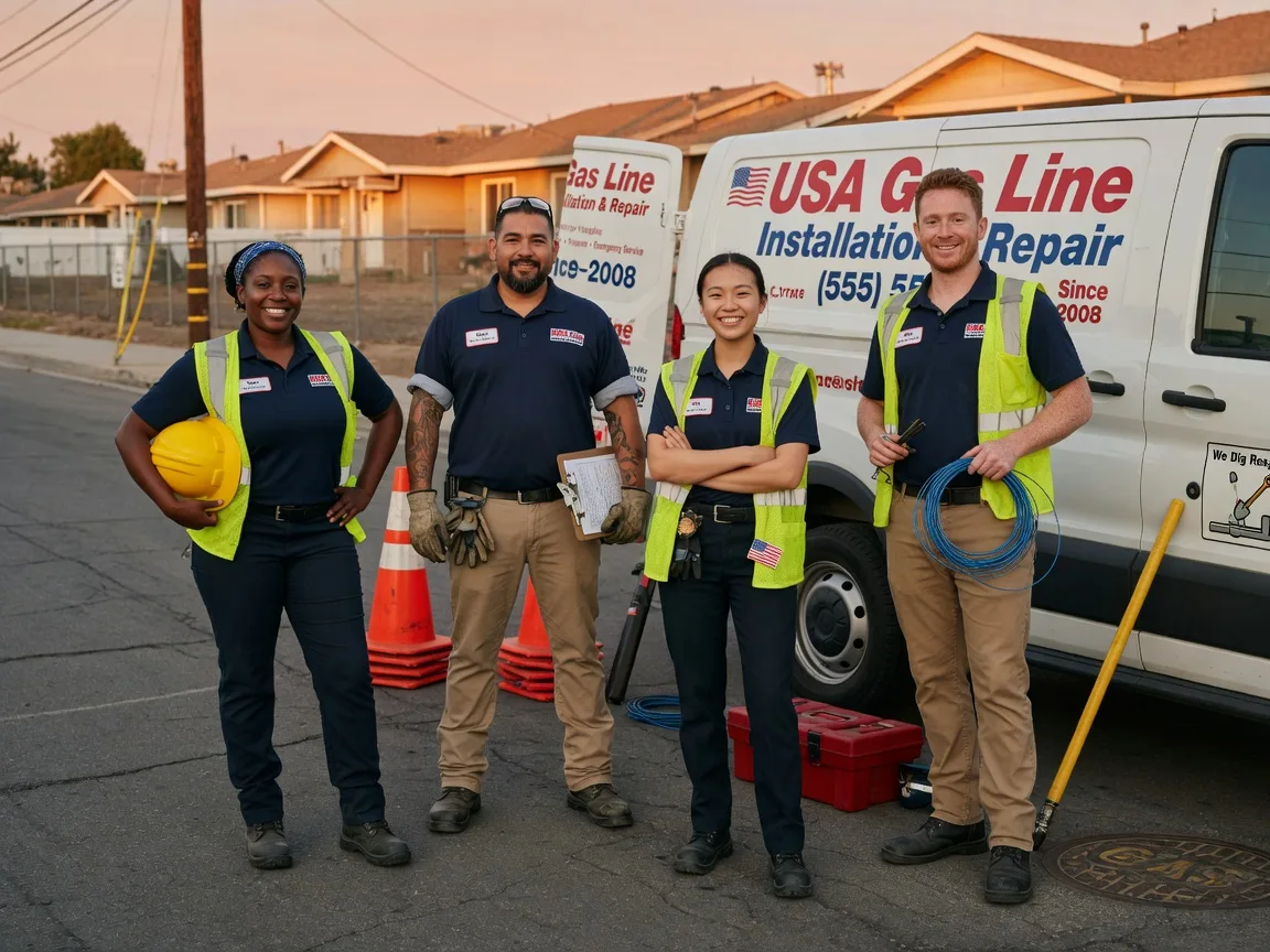 Gas Line Installation company in Solway, MN